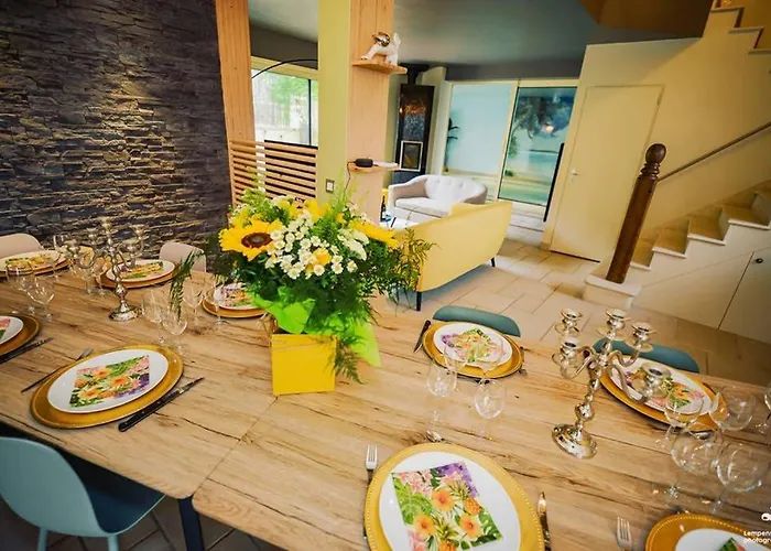 Maison Piscine Interieure Et Garage *